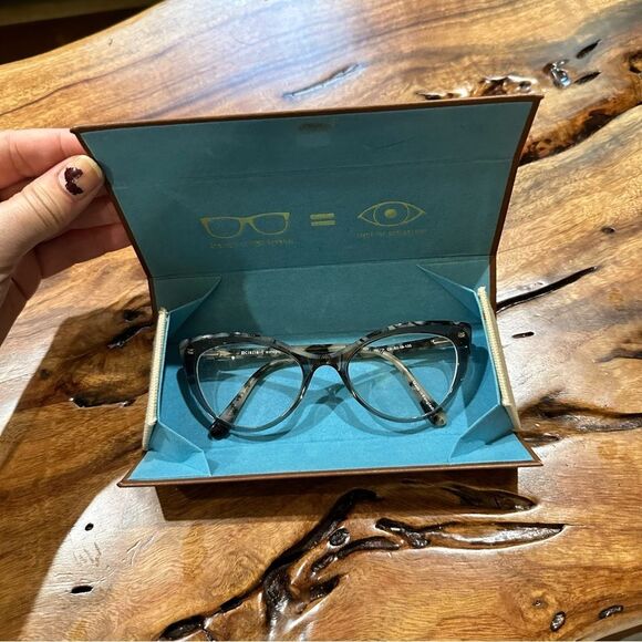 Cinzia Europa Accessories - Cinzia Europa CIN 5157 Cat Eye Glasses – Shadow/Tuxedo Resin